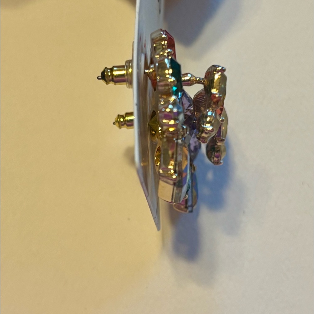 ALDO Multicolor Gemstone Statement Earrings - Picture 2 of 3